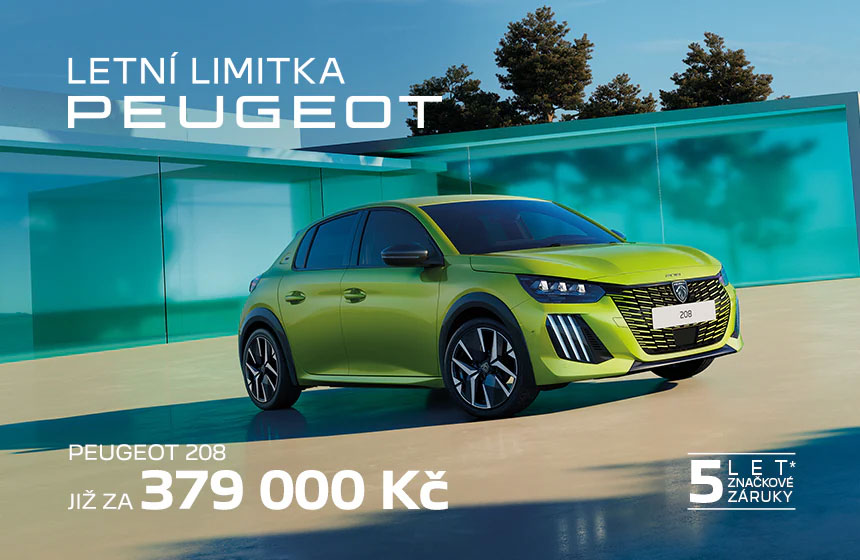 Letní limitka - Peugeot 208